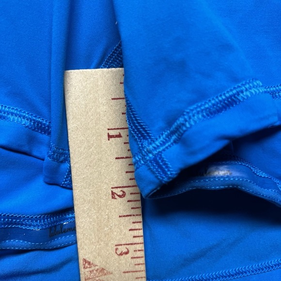 Lululemon Skort Womens 10 Blue Pace Rival Mid Rise Skirt Running Tennis Golf - Picture 12 of 12